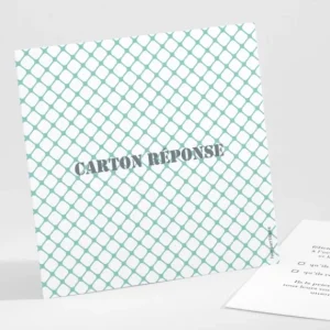 Carton reponse mariage Jolies tomettes*Faire-part Elégant Sale