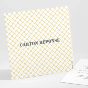 Carton reponse mariage Jolies tomettes*Faire-part Elégant Sale
