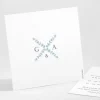 Carton reponse mariage Lauriers*Faire-part Elégant Outlet