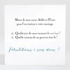 Carton reponse mariage Ma belle etoile*Faire-part Elégant Outlet