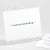Carton reponse mariage Pattern montagneux*Faire-part Elégant Hot