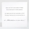 Carton reponse mariage Portrait moderne*Faire-part Elégant Sale