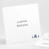 Carton reponse mariage Symphonie*Faire-part Elégant Outlet
