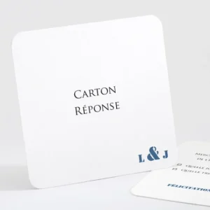 Carton reponse mariage Symphonie*Faire-part Elégant Outlet