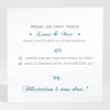 Carton reponse mariage Typographies*Faire-part Elégant Online