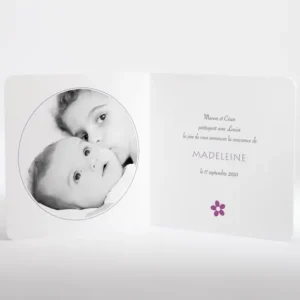 - Exclu by Fifi Mandirac - Couronne fleurie*Faire-part Elégant Clearance
