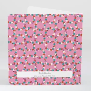 - Exclu by Fifi Mandirac - Couronne fleurie*Faire-part Elégant Clearance