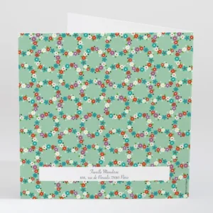 - Exclu by Fifi Mandirac - Couronne fleurie*Faire-part Elégant Clearance