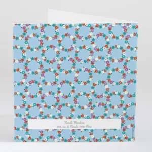 - Exclu by Fifi Mandirac - Couronne fleurie*Faire-part Elégant Clearance