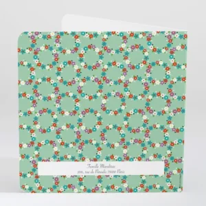 - Exclu by Fifi Mandirac - Couronne fleurie*Faire-part Elégant Clearance