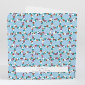 - Exclu by Fifi Mandirac - Couronne fleurie*Faire-part Elégant Clearance