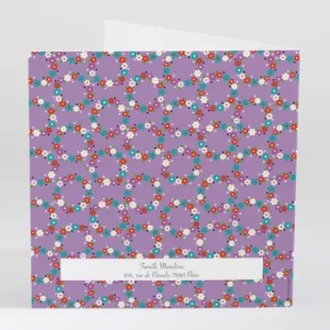 - Exclu by Fifi Mandirac - Couronne fleurie*Faire-part Elégant Clearance