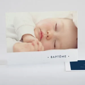 Faire-part de bapteme Christening*Faire-part Elégant Clearance