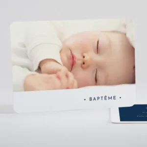 Faire-part de bapteme Christening*Faire-part Elégant Clearance