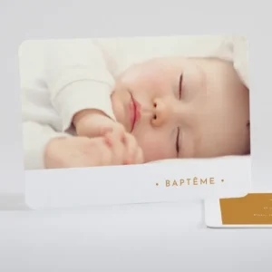 Faire-part de bapteme Christening*Faire-part Elégant Clearance