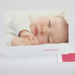 Faire-part de bapteme Christening*Faire-part Elégant Clearance