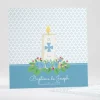 Faire-part de bapteme Cierge baptismal*Faire-part Elégant Outlet