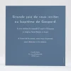 Faire-part de bapteme Douce lumiere*Faire-part Elégant Discount
