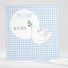 Faire-part de bapteme Douce colombe tendance*Faire-part Elégant Discount