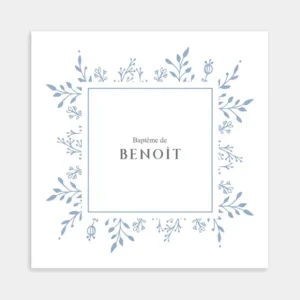Faire-part de bapteme Jubilation*Faire-part Elégant Discount