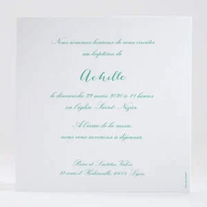 Faire-part de bapteme Les anges veillent*Faire-part Elégant Clearance