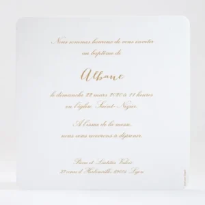 Faire-part de bapteme Les anges veillent*Faire-part Elégant Clearance