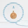 Faire-part de bapteme Medaille de bapteme*Faire-part Elégant New