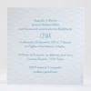Faire-part de bapteme Pattern vagues*Faire-part Elégant New