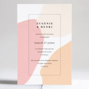 Faire-part de mariage Abstract*Faire-part Elégant Sale