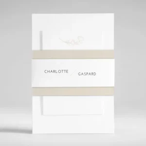 Faire-part de mariage Allegresse*Faire-part Elégant Online
