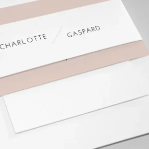 Faire-part de mariage Allegresse*Faire-part Elégant Online