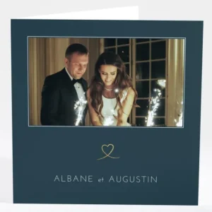 Faire-part de mariage Aloha photo*Faire-part Elégant Online