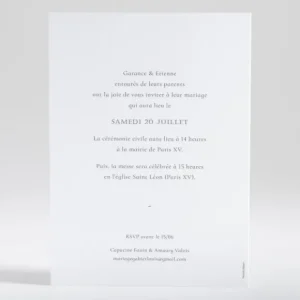 Faire-part de mariage Aloha chic*Faire-part Elégant Sale