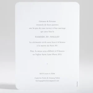 Faire-part de mariage Aloha chic*Faire-part Elégant Sale