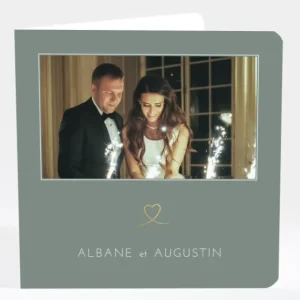 Faire-part de mariage Aloha photo*Faire-part Elégant Online