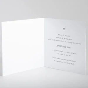 Faire-part de mariage Aloha photo*Faire-part Elégant Online