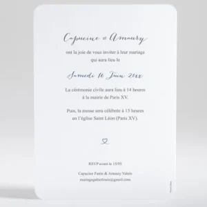 Faire-part de mariage Aloha*Faire-part Elégant Sale