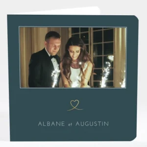 Faire-part de mariage Aloha photo*Faire-part Elégant Online