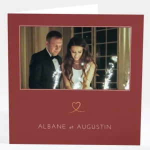 Faire-part de mariage Aloha photo*Faire-part Elégant Online