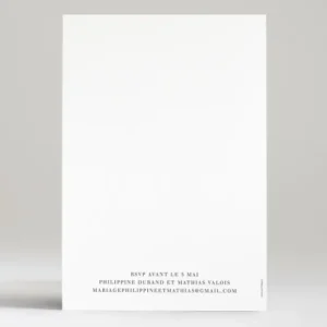 Faire-part de mariage Amour*Faire-part Elégant Best