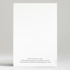 Faire-part de mariage Amour*Faire-part Elégant Best