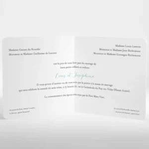 Faire-part de mariage Ananas*Faire-part Elégant Sale