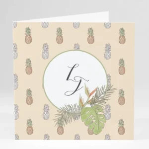 Faire-part de mariage Ananas*Faire-part Elégant Sale