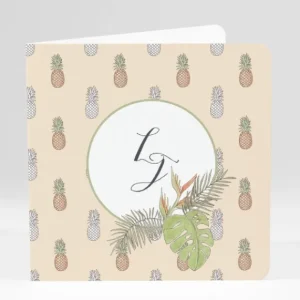 Faire-part de mariage Ananas*Faire-part Elégant Sale