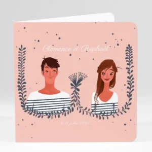 Faire-part de mariage Arlette & Albin*Faire-part Elégant Discount