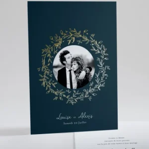 Faire-part de mariage Artisanal*Faire-part Elégant Fashion