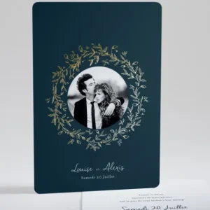Faire-part de mariage Artisanal*Faire-part Elégant Fashion