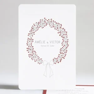 Faire-part de mariage Bel amour*Faire-part Elégant Best