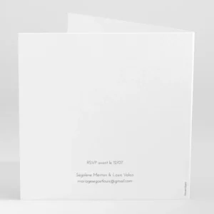 Faire-part de mariage Bel amour livret*Faire-part Elégant Fashion