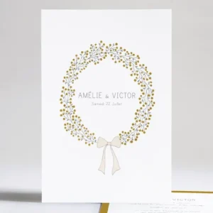 Faire-part de mariage Bel amour*Faire-part Elégant Best